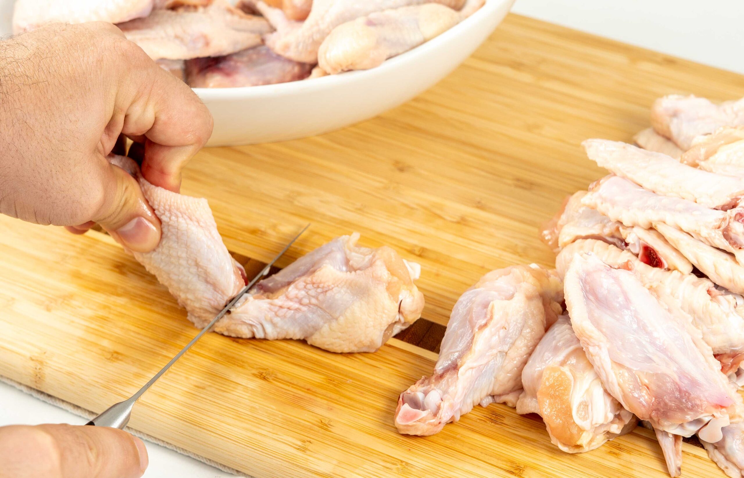 Cutting Chicken Wings