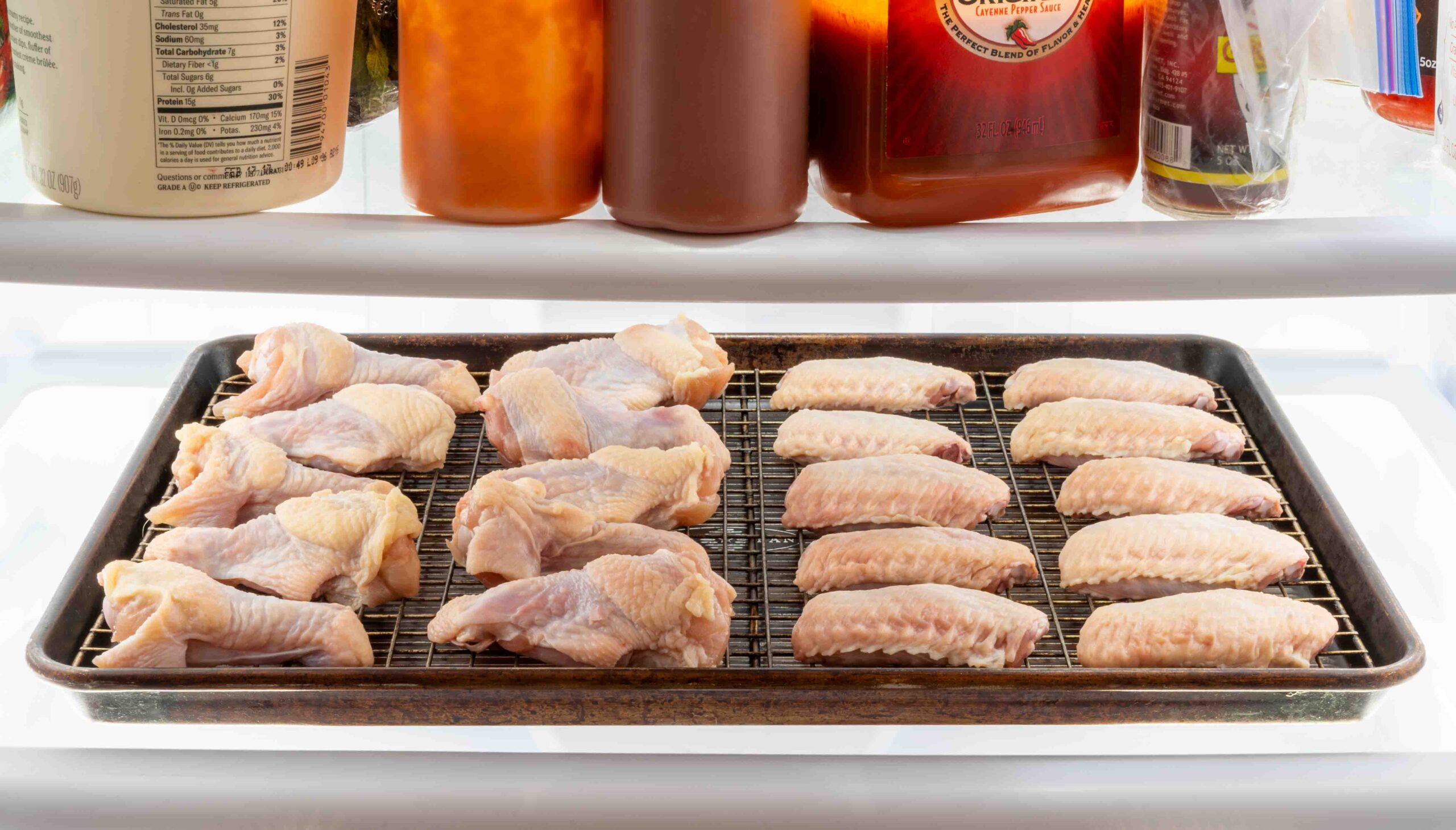 Drying Chicken Wings for Crispy Skin
