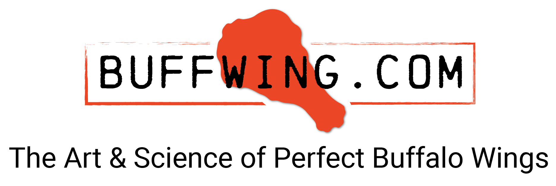 BuffWing Logo + Tag Line BuffWing logo with tagline "The Art & Science of Perfect Buffalo Wings"