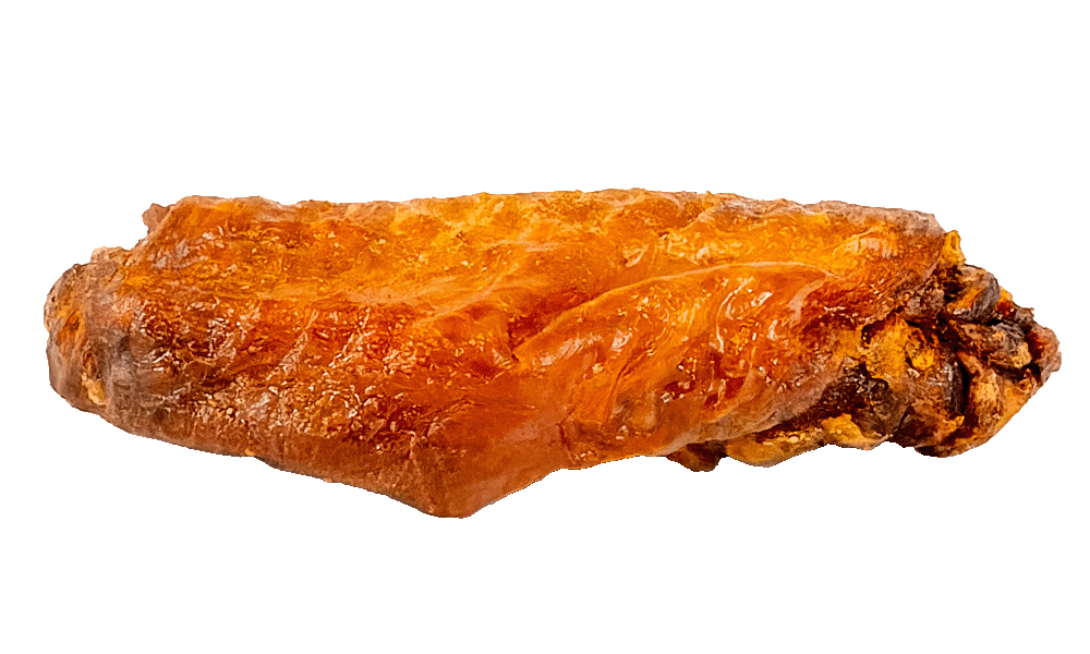 Over cooked Finished Buffalo wing
