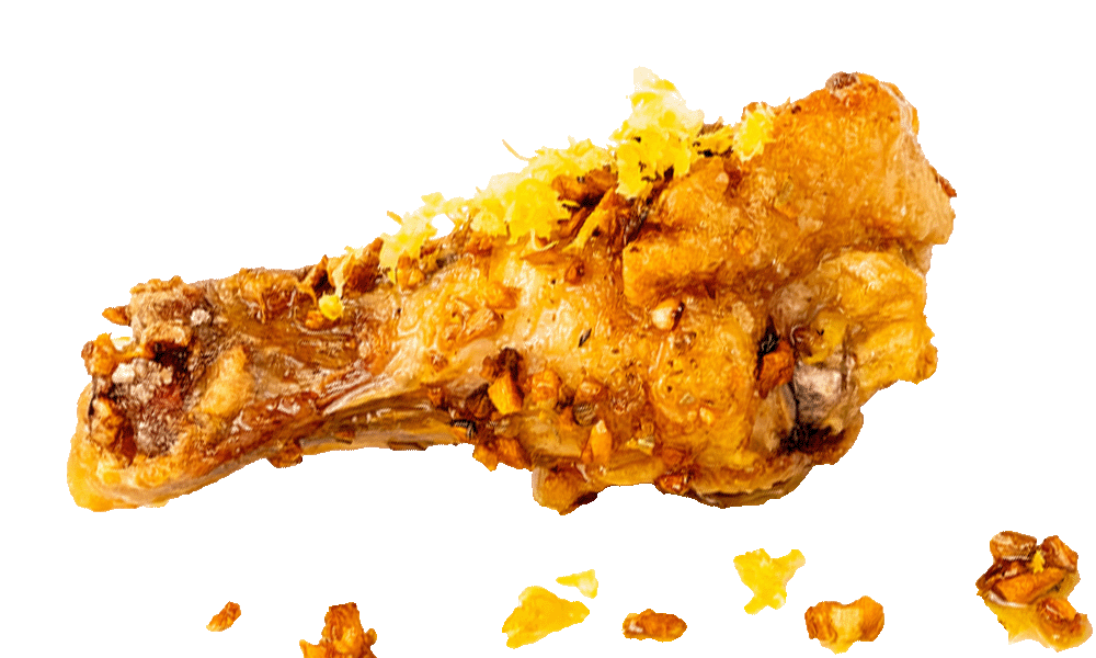 Wrong sauce Finished Buffalo wing