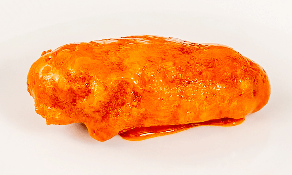 breaded Two frozen party wings